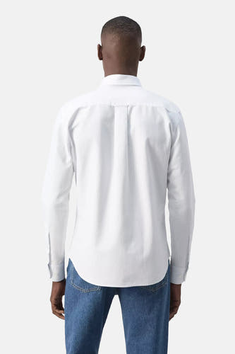 Chemise à manches longues - Blanc