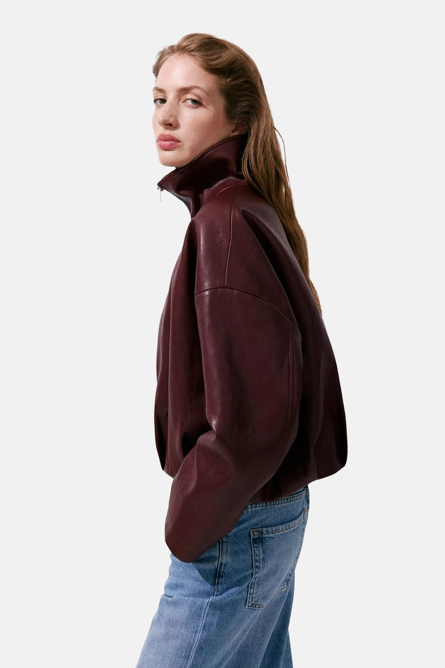 Bomberjassen bordeaux - MANGO