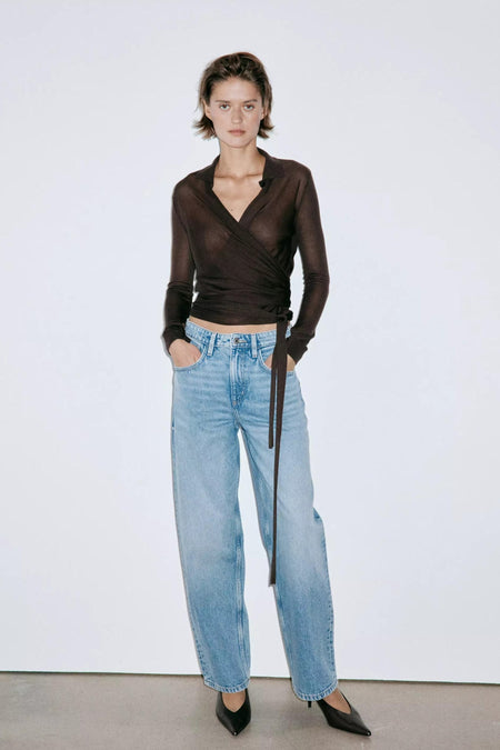 Jeans coupe spécial light blue denim - MANGO