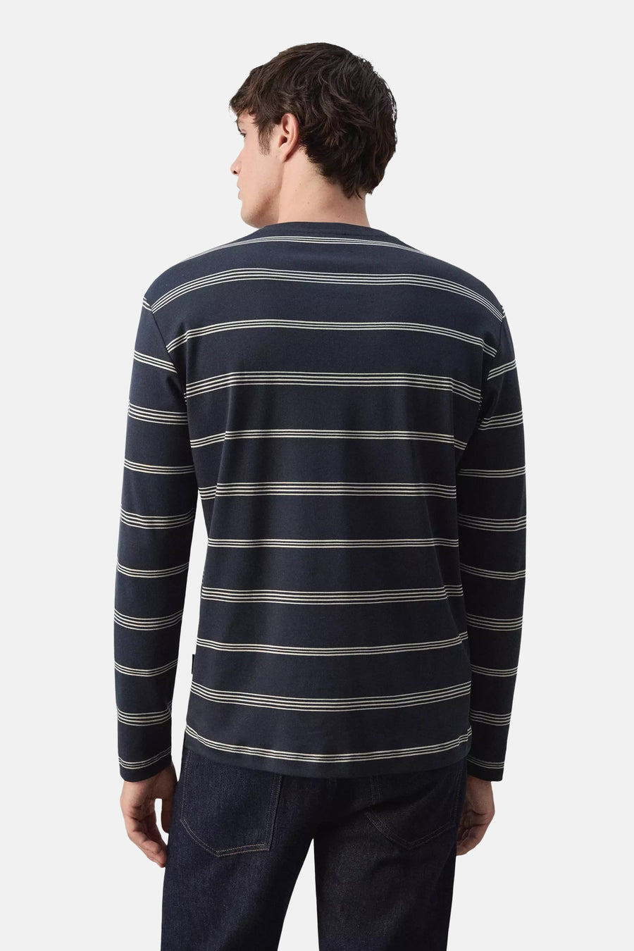 T-shirt met lange mouwen - Blauw