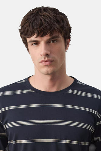 T-shirt met lange mouwen - Blauw
