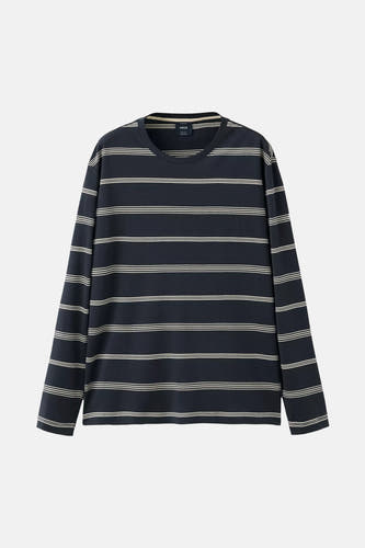 T-shirt met lange mouwen - Blauw