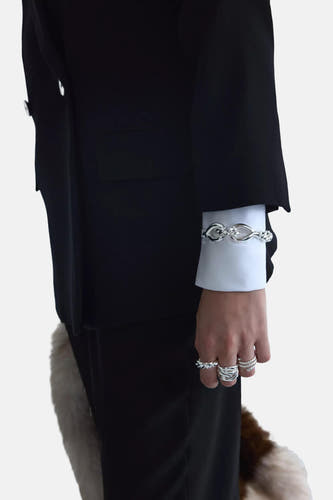 Armband zilver - MANGO