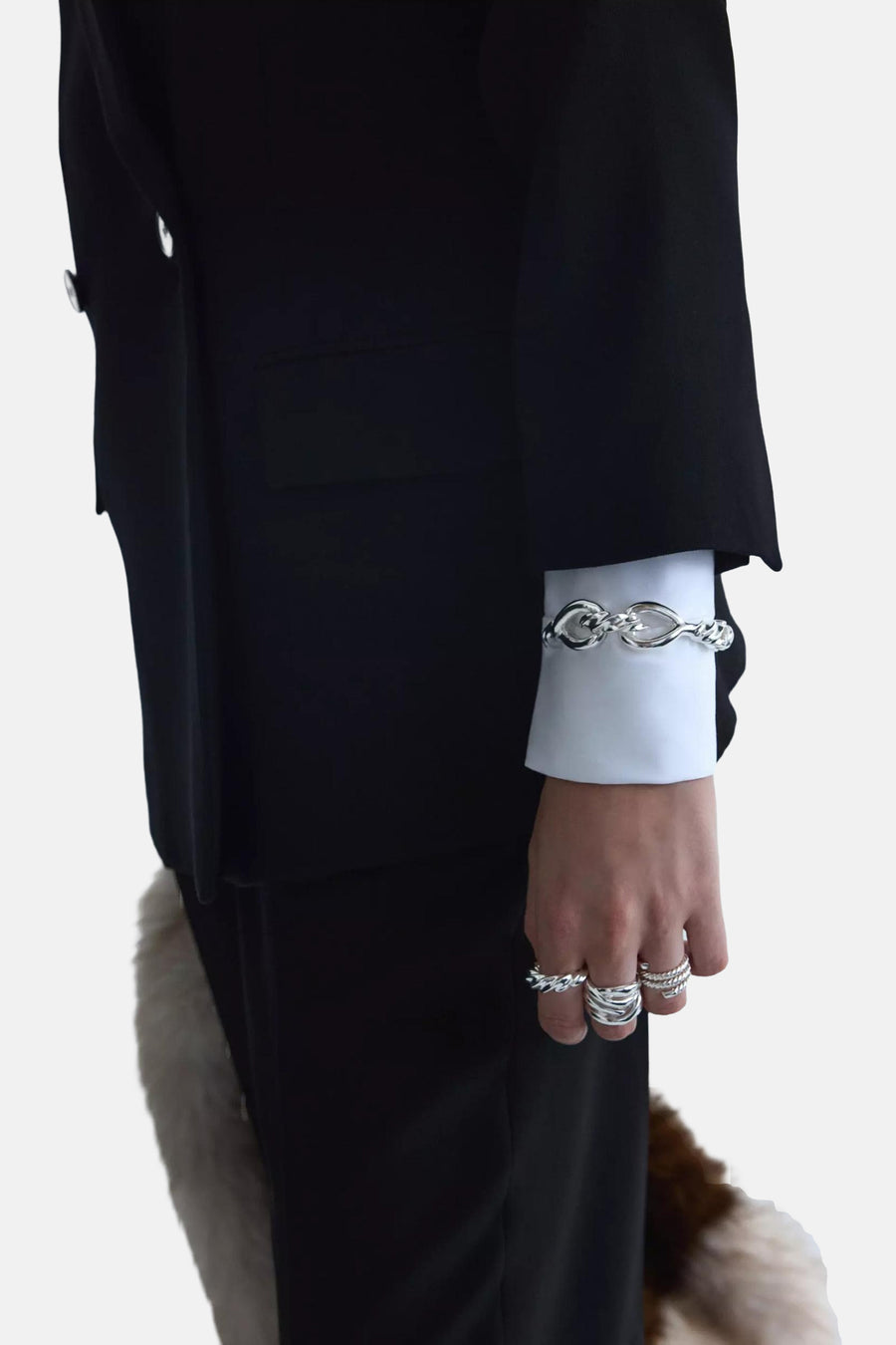 Armband zilver - MANGO