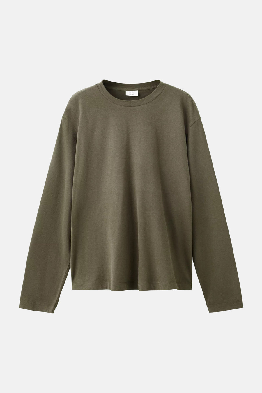 T-shirt (lange mouwen) bruin - MANGO