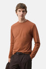 T-shirt (lange mouwen) bruin - MANGO