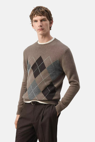 Pull col O multicolore - MANGO