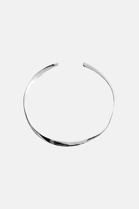 Korte halsketting - zilver