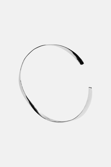 Korte halsketting - zilver