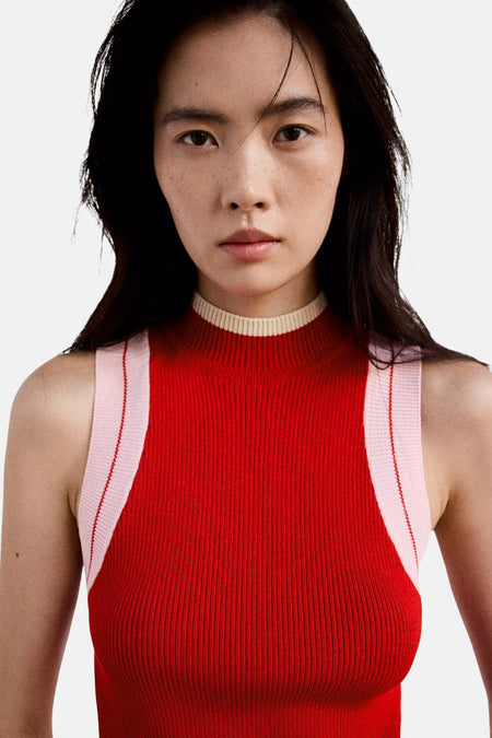 Gilet sans manches - rouge