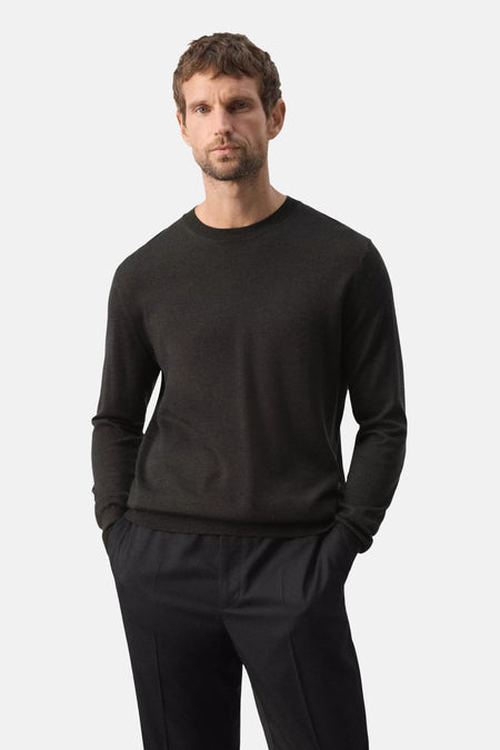 Pull col O brun - MANGO