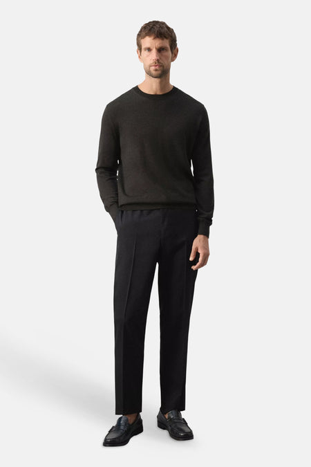 Pull col O brun - MANGO