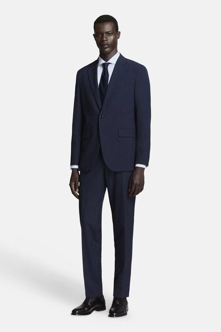 Hemd (lange mouwen) blauw - MANGO