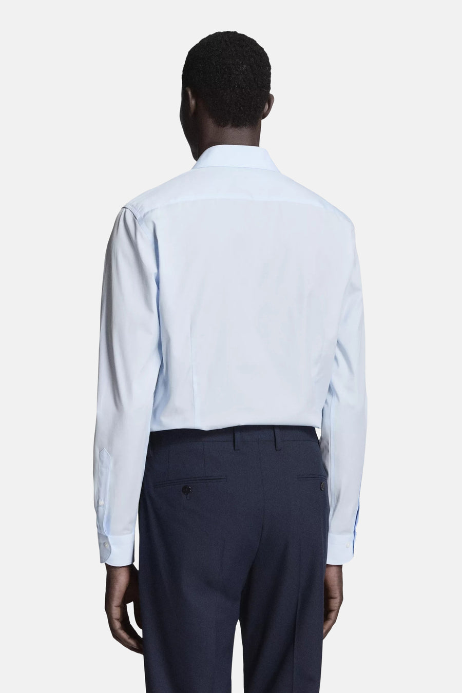 Hemd (lange mouwen) blauw - MANGO