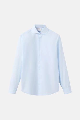 Hemd (lange mouwen) blauw - MANGO