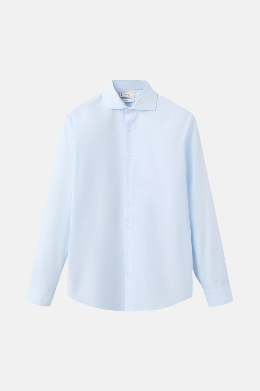 Hemd (lange mouwen) blauw - MANGO