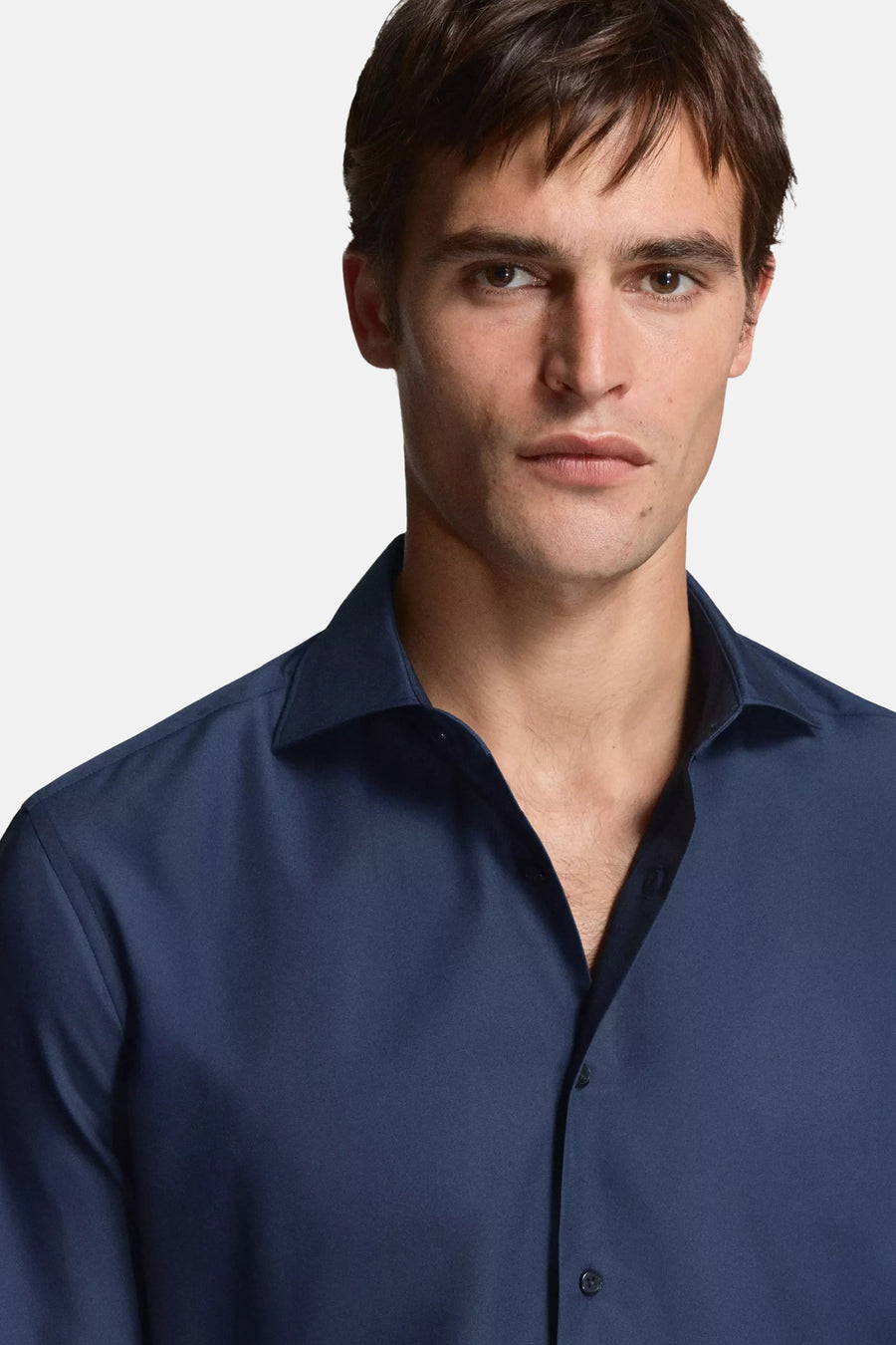 Hemd (lange mouwen) blauw - MANGO