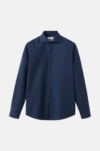 Hemd (lange mouwen) blauw - MANGO