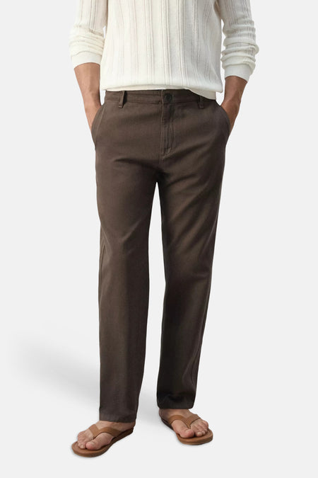 5-pocket broek - bruin