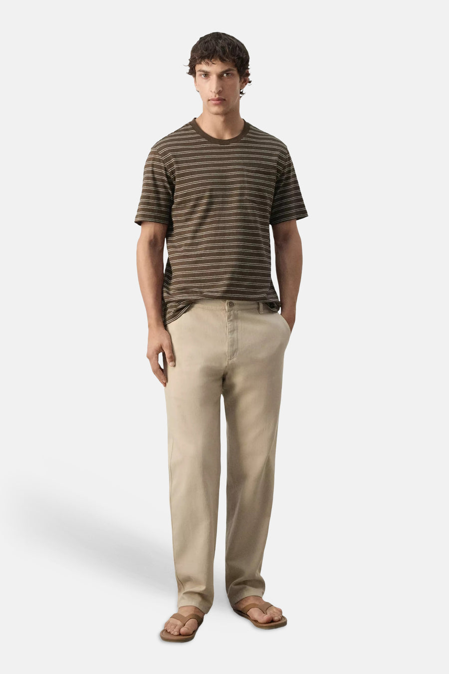 5-pocket broek - beige