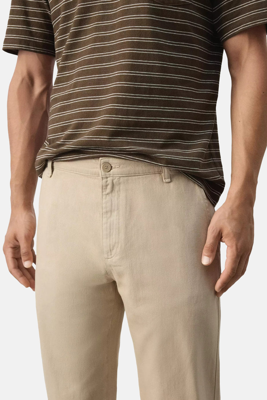 5-pocket broek - beige