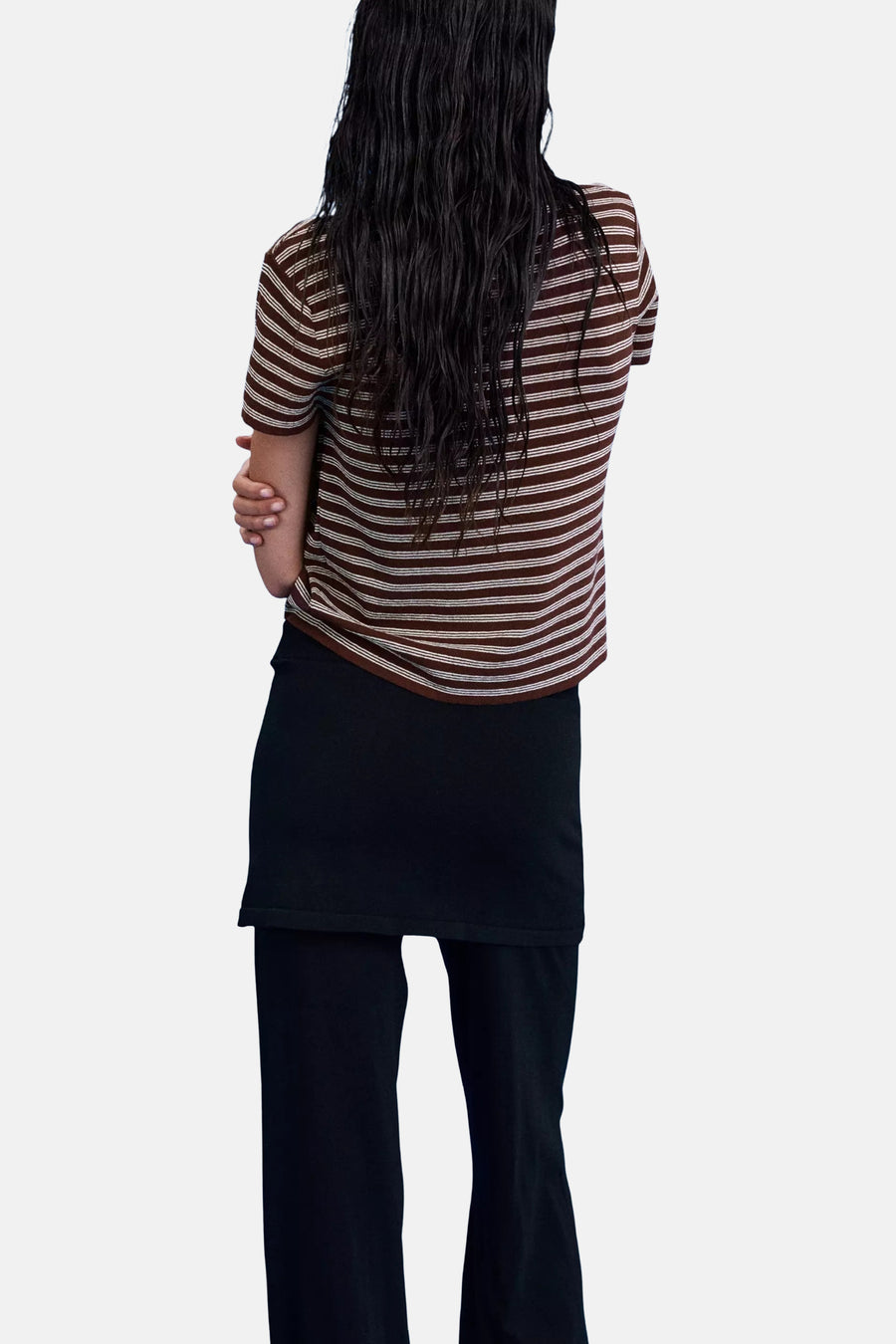 Pull à manches courtes - multicolore