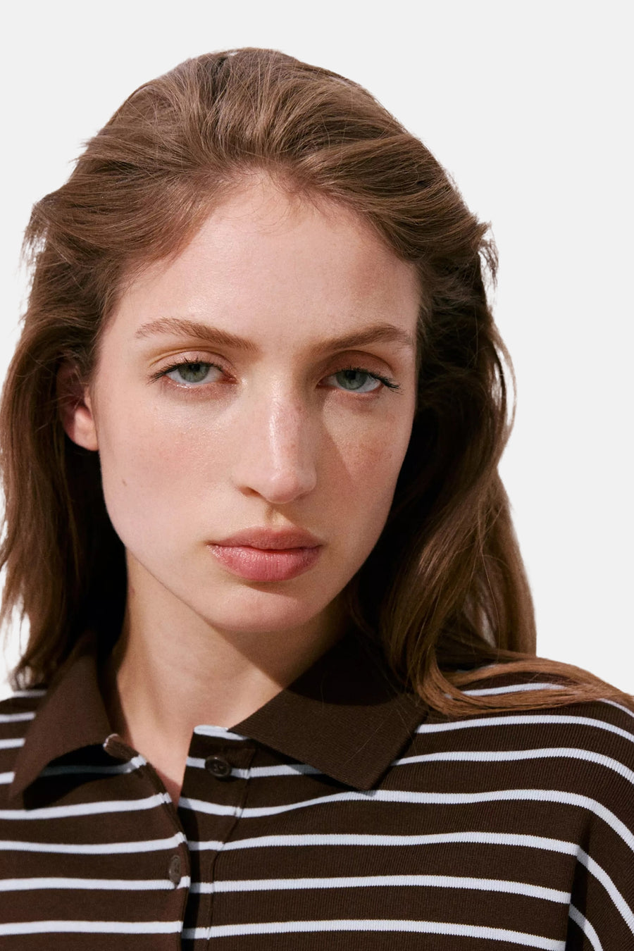 Polo met lange mouwen - multicolor