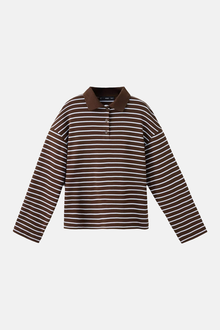 Polo met lange mouwen - multicolor