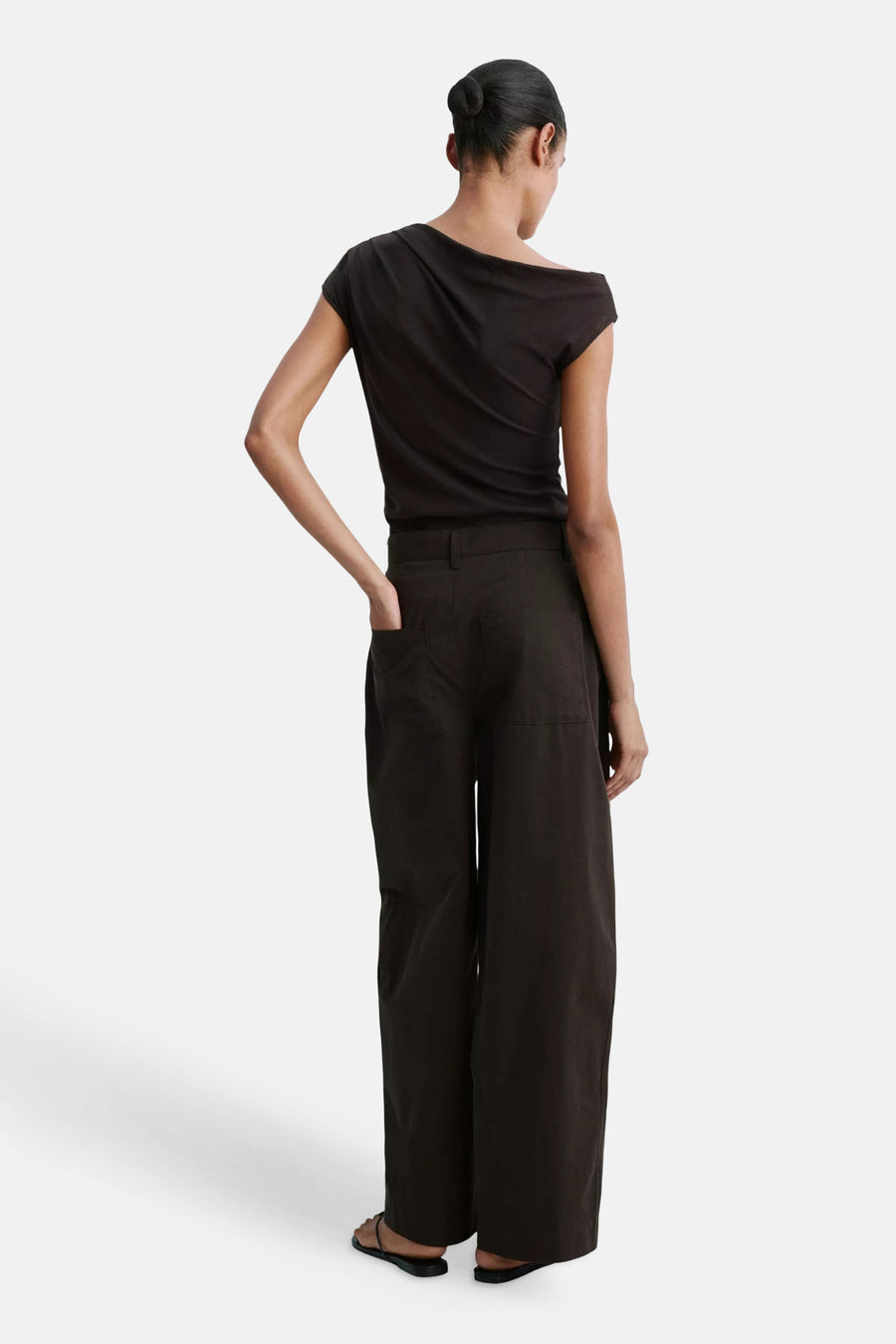 Pantalon - brun
