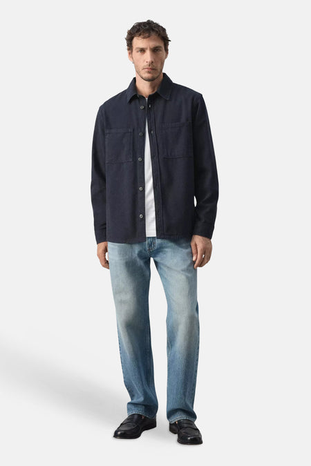 Chemise à manches longues - bleu