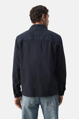 Hemd met lange mouwen - blauw