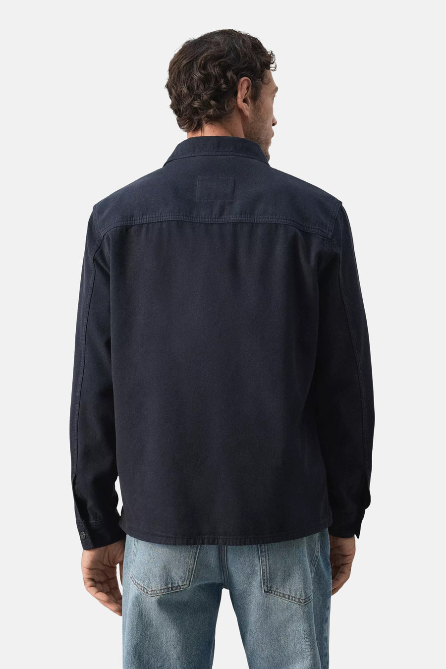 Hemd met lange mouwen - blauw