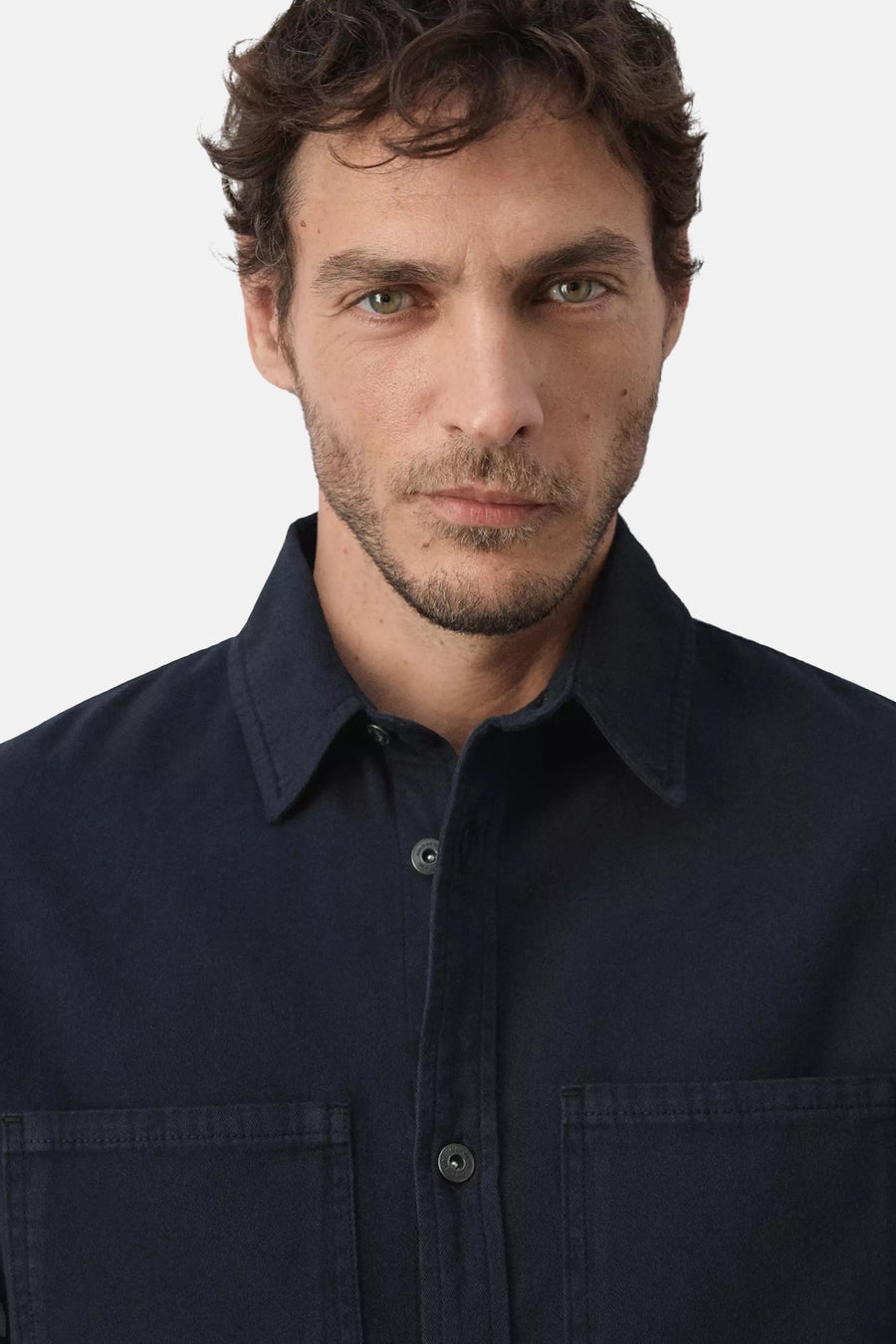 Hemd met lange mouwen - blauw