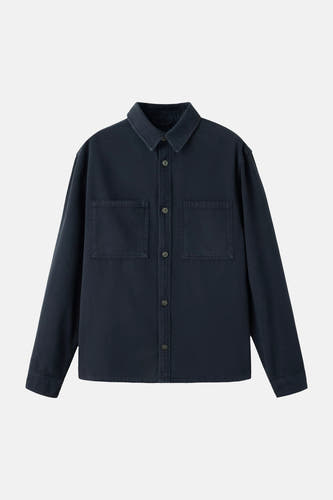 Hemd met lange mouwen - blauw