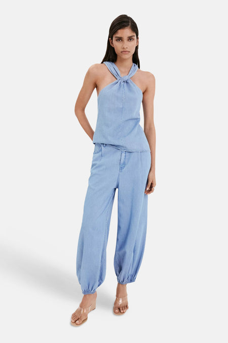 Broek - Light blue denim
