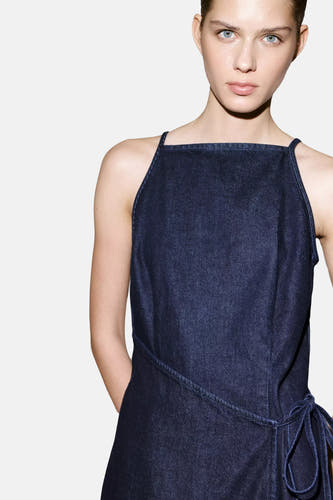 Robe - Dark blue denim