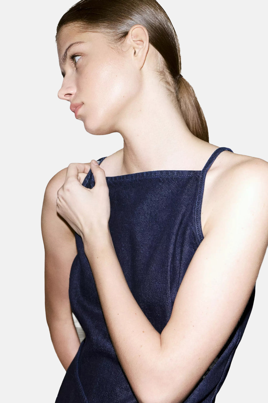 Robe - Dark blue denim