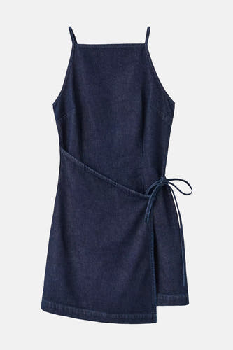 Robe - Dark blue denim