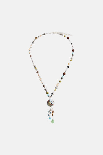 Lange halsketting - multicolor