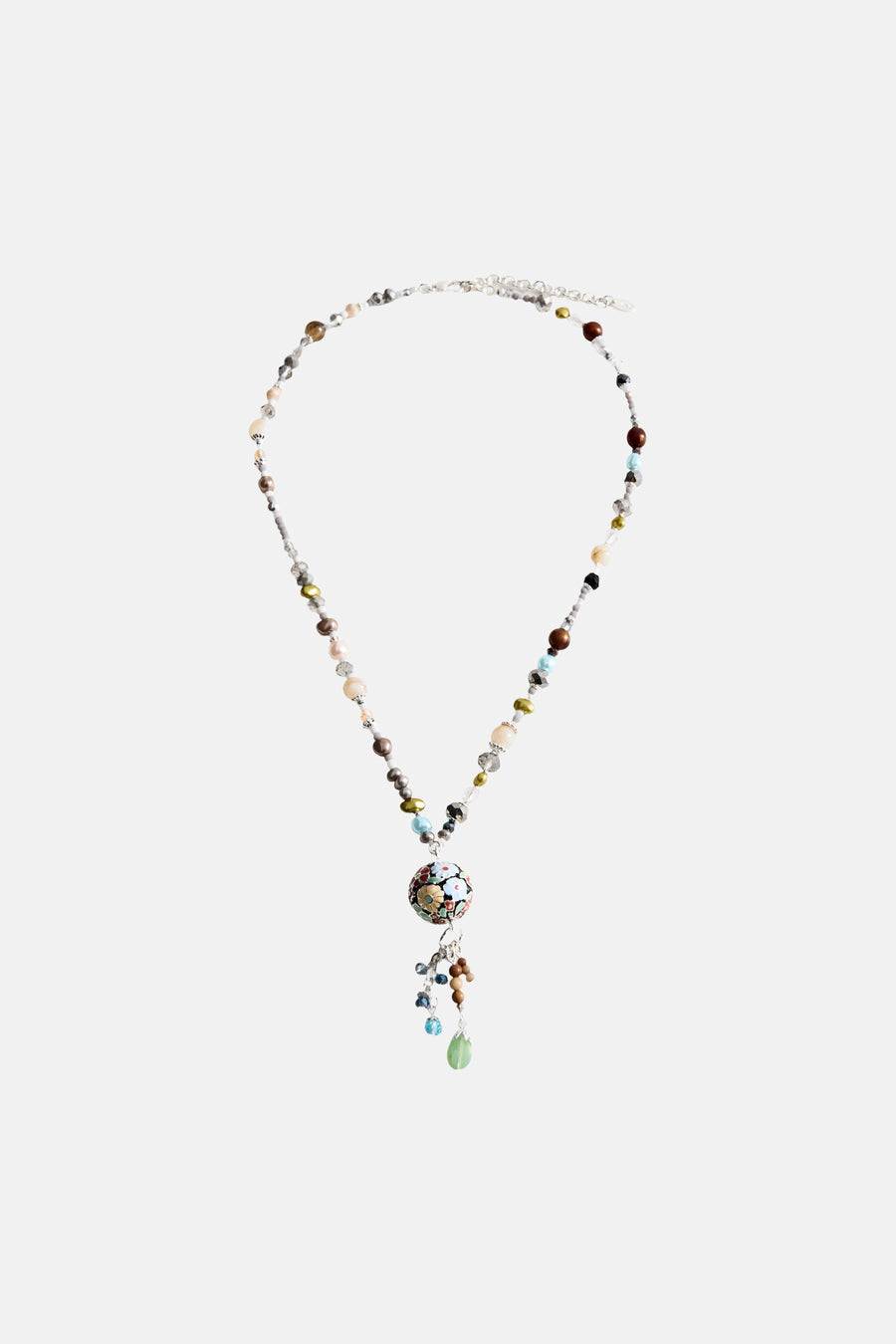 Lange halsketting - multicolor