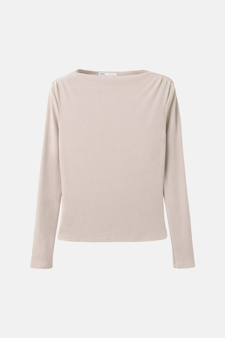 T-shirt à manches longues - beige