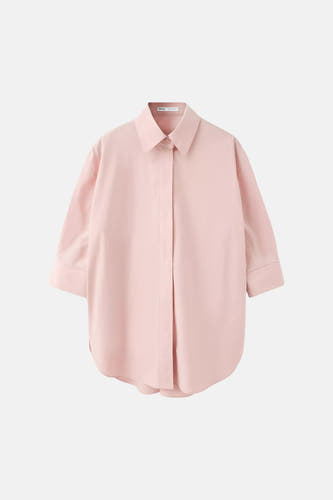 Hemd met lange mouwen - roze