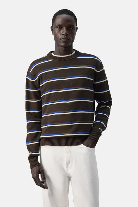 Pull col O - multicolore