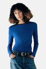 T-shirt à manches longues - bleu