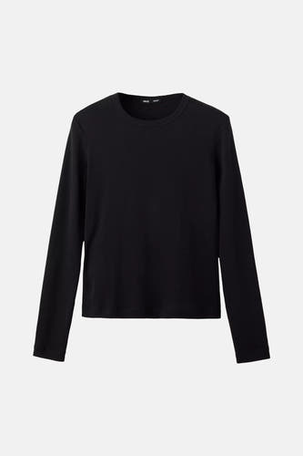 T-shirt à manches longues - noir