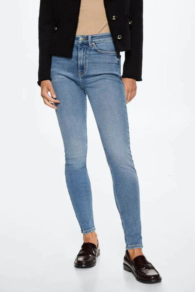 Skinny jeans - blauw