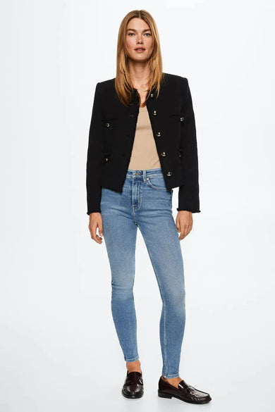 Skinny jeans - blauw