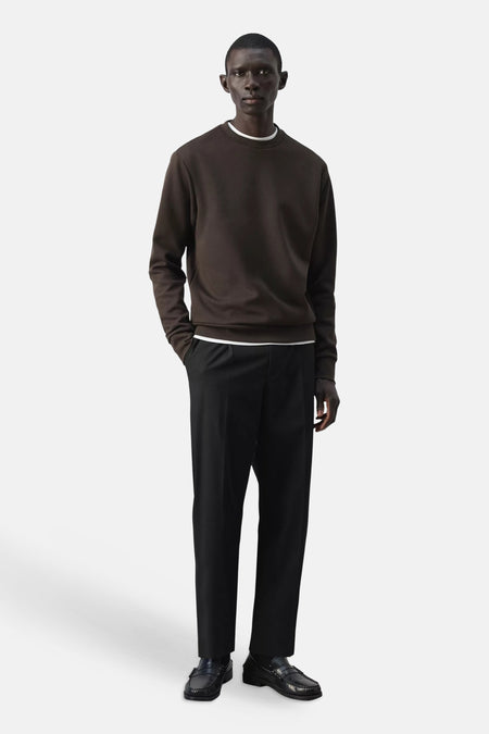 Sweat col O brun - MANGO
