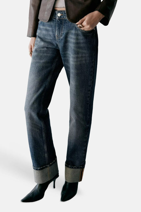 NOAH - dark blue denim