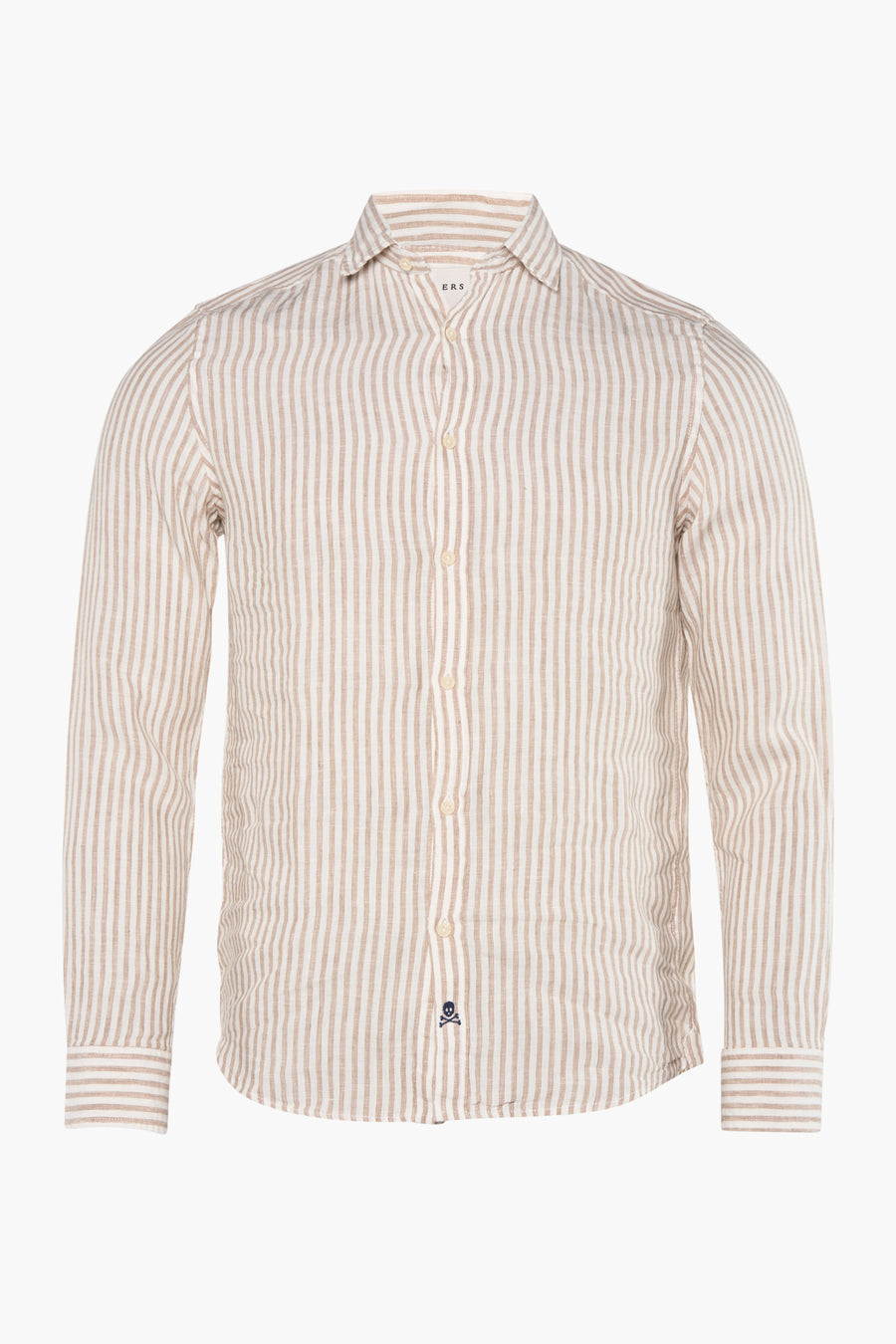 Hemd met lange mouwen - beige